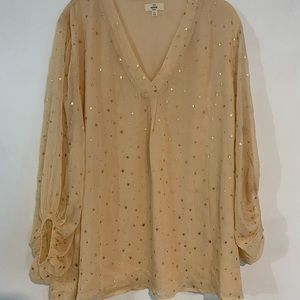Flowy Star Print Top